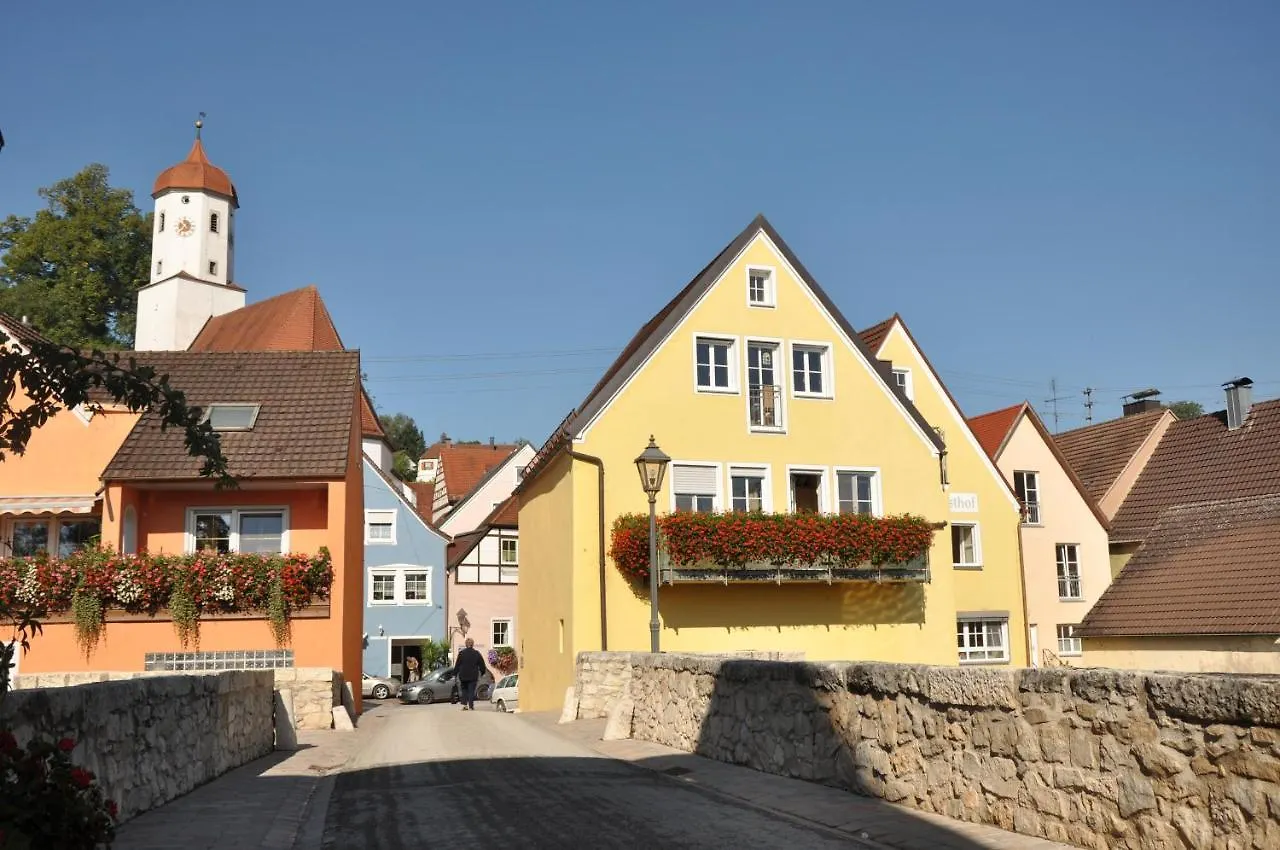 Hotel Gasthof Zum Goldenen Lamm Harburg  Tyskland